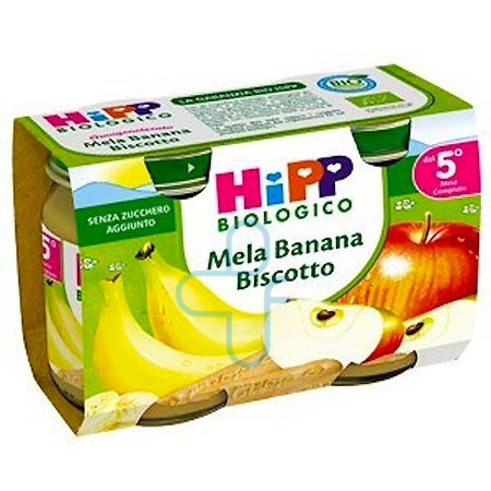 HiPP Svezzamento Merende Mela Banana Biscotto 2